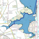 Sizewell flood map