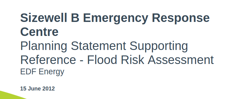 Sizewell B Emergency Response Centre public consultation